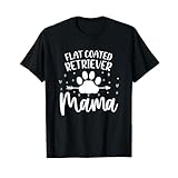 フラットコートレトリーバー ママファニー フラットコート ユーモア Tシャツ