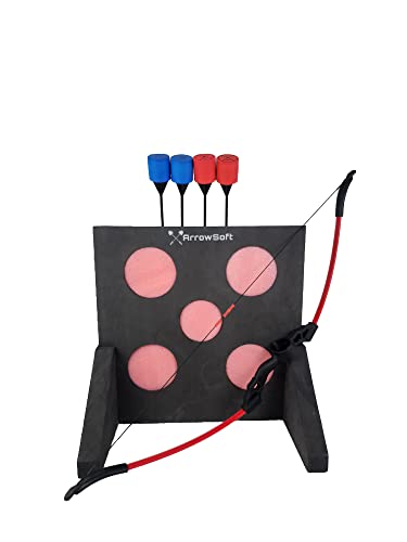ArrowSoft Beginner Archery Kit – Youth Bow Pop-Out Target &