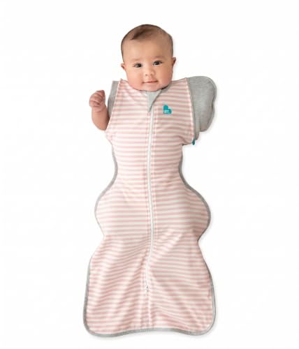 10 Best Baby Arms Free Sleep Sacks for Peaceful Nights Ahead 4 Love to Dream Swaddle Up Transition Swaddle (Pink)
