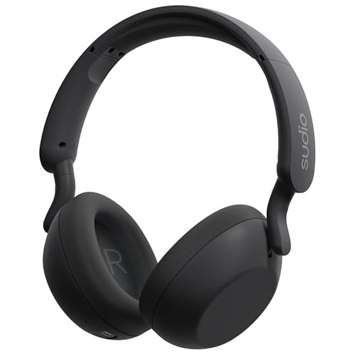 Amazon.co.jp: SUDIO R3 (ブラック) ワイヤレスヘッドホン (Bluetooth5