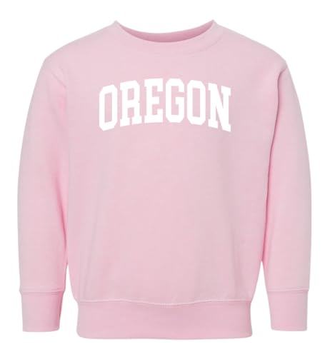 Wild Bobby State of Oregon College Style Fashion Unisex Crewneck Sweatshirt
