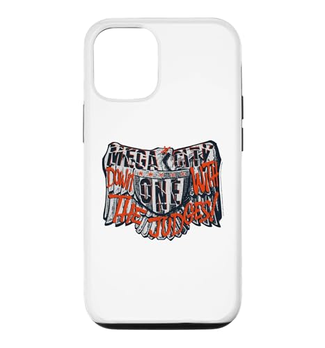 Carcasa para iPhone 12/12 Pro Juez Dredd Mega-City Uno Abajo con Los Jueces 2000 AD Comic