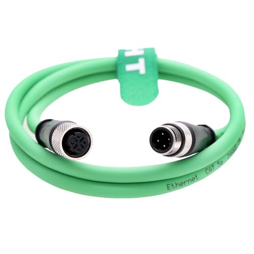 Cable Extensión Ethernet M12 D-coded 4 Pin CAT5e 30m miniatura 3