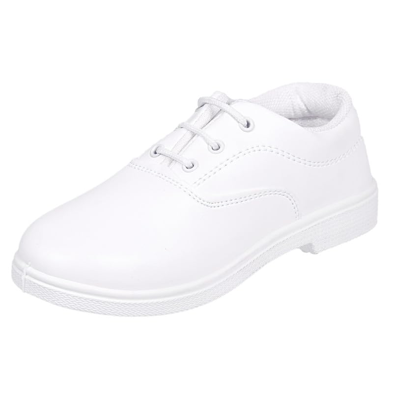 Ektta Boys Lace Up School Shoes White (B0CGV88SFS) Amazon Price History, Amazon Price Tracker