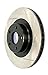StopTech 126.62151SL Sport Slotted Brake Rotor (Front and Rear Left), 1 Pack