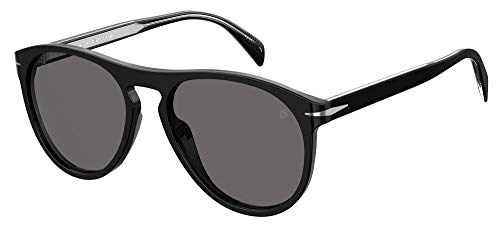David Beckham Gafas de Sol DB 1008/S BLACK/GREY 55/18/145 hombre