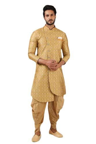 Indian Royal Designer Wedding Festival Wear Traditional Indo-Western Sherwani for Men