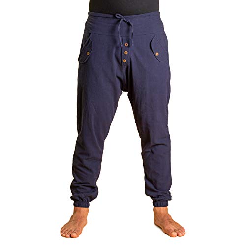 PANASIAM Yogipants 01, Cotton, darkblue, XXL