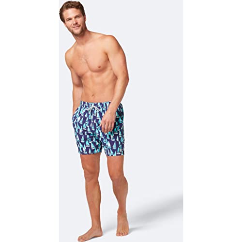 Tom & Teddy Men's Boats Swim Trunk2