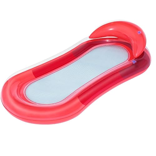 Bestway Luftmatratze Hydroluxe 160 x 84 cm, Sortiert (Rot, Einheitsgröße)