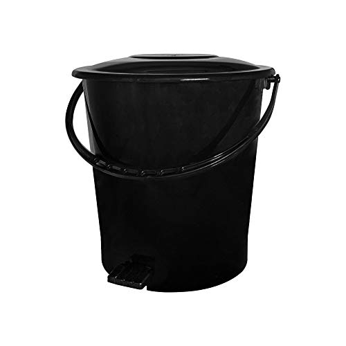 Wonder Plastic Prime Pedal 505 Hospital Dustbin, 1 Pc Dustbin 12 LTR, Black Color, Made In India For Rs. 345 @ 56 %