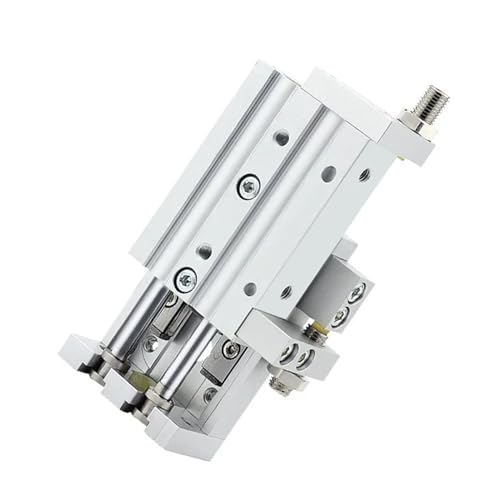 Cilindro MXS25L-75 de guiado neumático con doble pistón para automatización 3