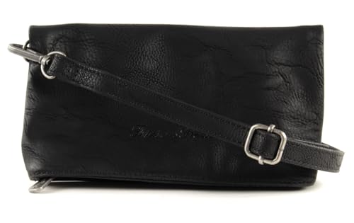 Fritzi aus Preussen Damen Ronja Smal Clutch, Schwarz (Black)