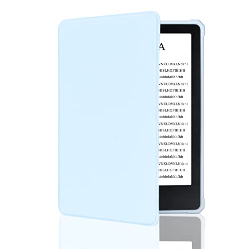 Kindle Paperwhite Case for 11th Generation 6.8 Inch and Signature Edition 2021 Released, with Auto Sleep/Wake for Kindle Paperwhite 6.8 Inch (Light Blue)