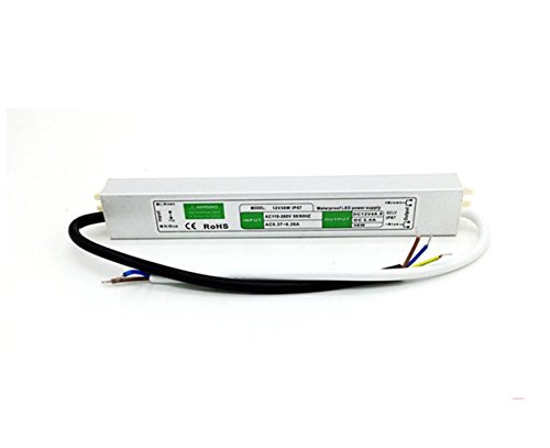 Preisvergleich Produktbild IP67 Wasserdicht Schaltnetzteil geregelter Transformator Kurzschluss und Überstromschutz AC100-260V DC12V 0.83A-25A 10W-300W