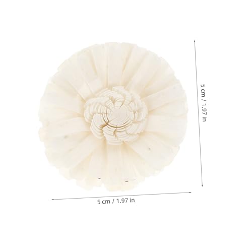 Difusor de flores secas natural 4 piezas para aceites esenciales miniatura 3
