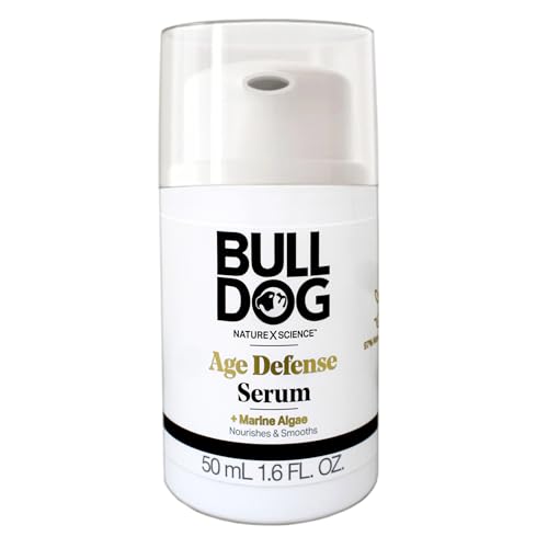 BULLDOG Mens Skincare Age Defense Serum with Marine Algae, 1.6 FL...