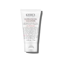 KIEHL’S Ultra Facial Cleanser, 150 ml, milde Gesichtsreinigung auf Basis von Avocadoöl, schäumender Make-Up-Entferner für jeden Hauttyp