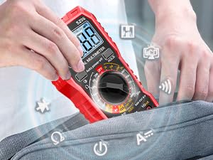 ANENG Multimeter Digital Voltmeter Batterietester Spannungsprüfer Durchgangsprüfer Ampere...