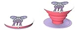 PopSockets: Expanding Phone Stand and Grip - Works with all Smartphones Including iPhone and Galaxy (Single PopSocket, Elephant-Pink-Purple)