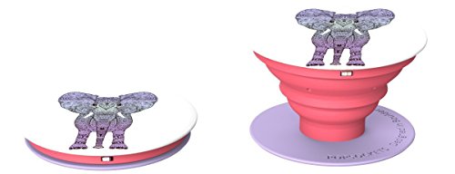 PopSockets: Collapsible Grip and Stand for Phones and Tablet - Elephant