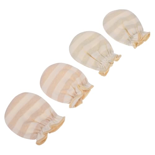 Abaodam Newborn Mittens Baby Mittens for Infants Soft Cotton Mitts for Newborn Girls Boys Gentle Protection