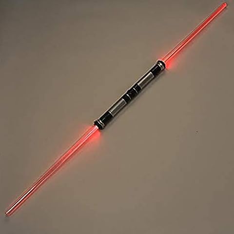 Star Wars Lightsaber 2 Pieces Toy Lightsaber Foldable Sword Double Sided Saber Multi Colorr with Sound Effects Toys Light Sabärs for Boys Girls Children Cover