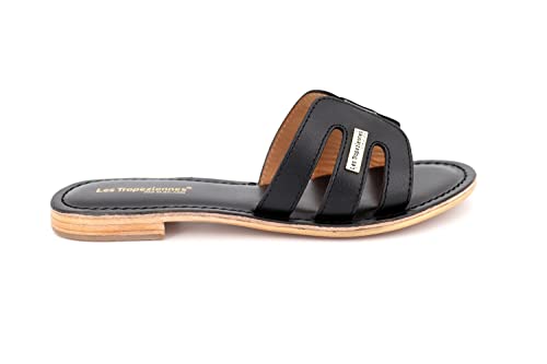 Les Tropéziennes Par M. Belarbi Femme Damia Sandales/spartiates, Noir, 36 EU