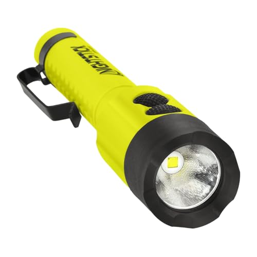 Nightstick XPP-5414GX Intrinsically Safe Dual-Light Flashlight w/Magnet-2 AA (not Included) -Green-UL913 / ATEX, Multicolor