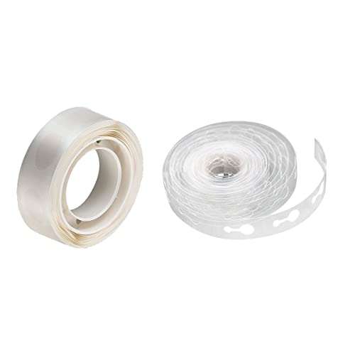 Image of Just Party Adhesive Glue Dot & 5 meter Arch Strip combo for Wedding /Anniversary /Birthday Decoration - 1 Roll Each