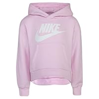 NIKE Kids Club Fleece High Low Sweatshirt 5-6 Years Pink