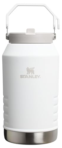 Image of Stanley IceFlow 2.0 Flip Straw Jug with Handle 96 oz | Twist On Lid and Flip Up Straw | Leakproof for Travel and Sports | Insulated Stainless Steel | BPA-Free | Frost