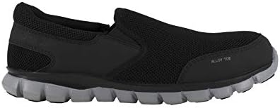 Reebok mens Sublite Cushion Work Safety Toe Athletic Slip-on Industrial Construction Shoe, Black, 10.5 Wide US | Image 1