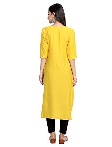 Image of Women's Crepe Regular Kurta