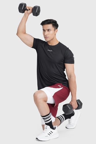 Image of FUAARK 2 in 1 Compression Shorts for Men for Gym, Sports, Running & Cycling Activities with Pocket