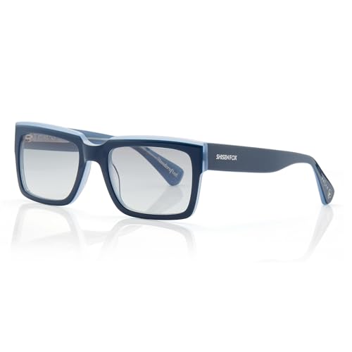 Image of ARIAS Kokoro Rectangular Sunglasses for Men | Acetate Material Frame with Anti-Reflective Coating & UV Protected Glasses | Polarized Glasses for Men | Sunglasses for Woman