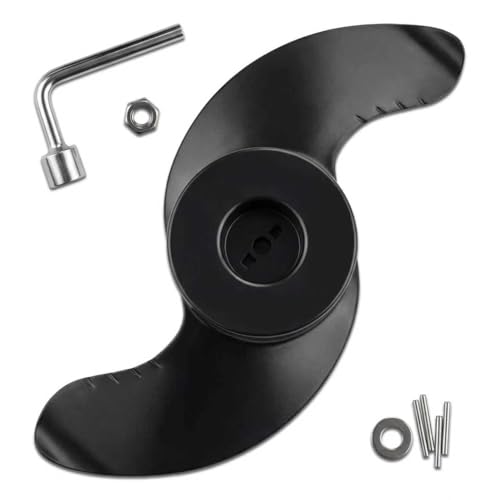 MKP-32 Weedless Wedge 2 Prop Replacement for Minn Kota Prop Minn Kota Fits 3-5/8 Motors Diameter for Edge Endura PowerDrive Riptide 50-70lb Trolling Motor Propeller Replaces 2091160 1865017