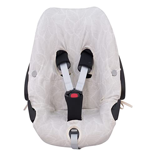JYOKO Kids Funda de algodón para Silla de Coche Compatible con Maxi Cosi Pebble 360 Y FamilyFix 360 (Bloom)