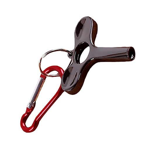 HANABASS Metal Drum Key Drum Wrench for Musician Musical Instrument Accessory Black Red Knob