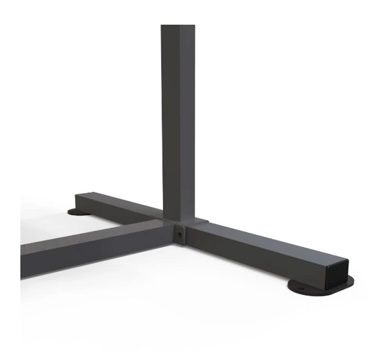 Ion Fitness - Macchina per Squat e Pressa per Le Gambe Compatibile con Dischi Olimpici - Supporta Fino a 200 kg - Pressa da Palestra con Angolo Regolabile - Struttura in Acciaio Inossidabile