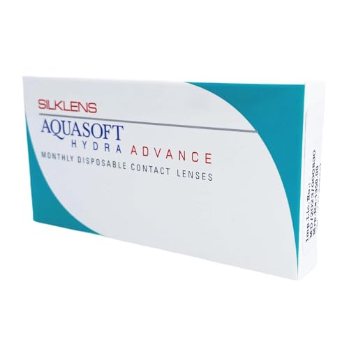 Image of Aquasoft Silklens Aquasoft Hydra Contact Lens - 6 Pieces (-2.25), Clear