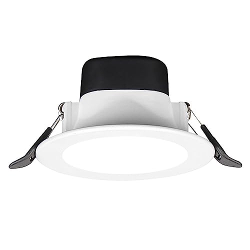 FROIDEXG Foco LED De Techo para El Hogar, Foco De Aluminio, Resistente Al Agua, Antiniebla, para Baño, Lámpara De Techo, Luces Empotradas Comerciales, 1 Paquete/Paquete De 4
