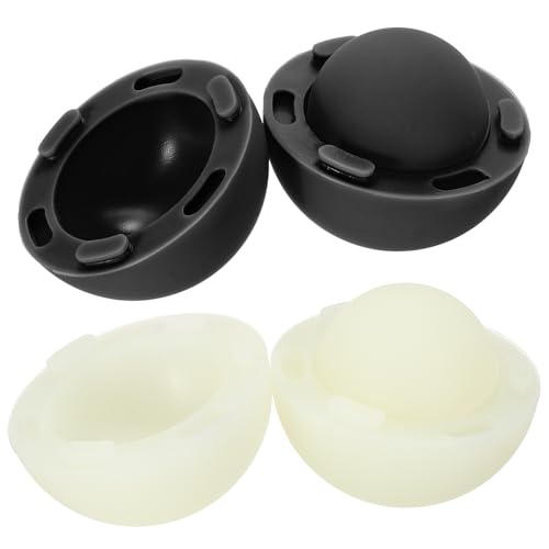 PATIKIL set 2 bases redondas de silicona para laptop portátil