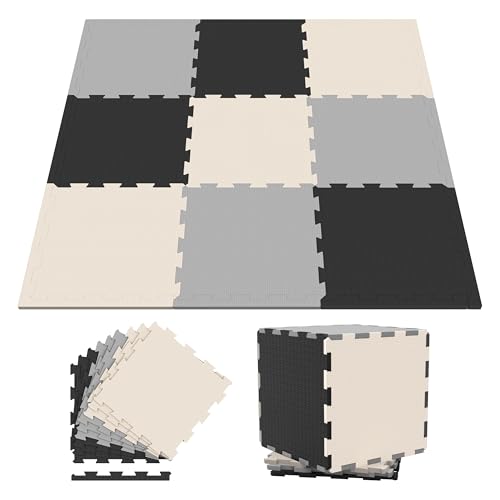 TULANO Gioco 15 | Puzzlematte Krabbeldecke Schaumstoff Spielmatte...