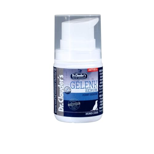 DR.CLAUDER’S - Mobil & Fit Gelenk Serum | Serum mit hochwirksamem Wirkstoff-Komplex zur Unterstützung der Gelenkgesundheit bei ausgewachsenen Hunden. Ergänzungsfutter im Dosierspender | 50ml