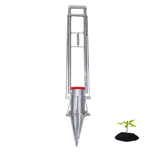 Transplantador manual para plántulas con mango largo miniatura 1