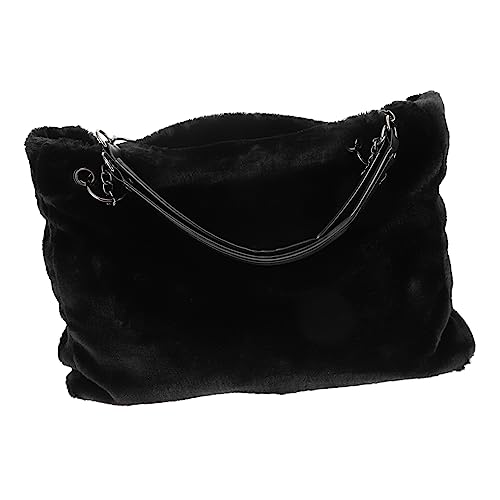 Sac en peluche grande capacité à bandoulière la douceur alliée au volume XXL urbain