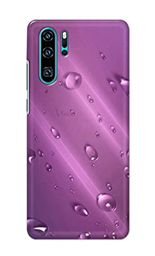Image of PRINTFIDAA Water Bubbles in Lilac Background Printed Designer Hard Back Case Cover for Huawei P30 Pro,VOG-L29, VOG-L09, VOG-L04, VOG-AL00, VOG-AL10 -(SS) MVN1005