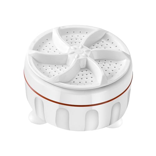 dwxnauixl Mini lavadora eléctrica ideal para viajes, compacta y de rápido cuidado de la ropa, lavadora automática multifuncional para ropa fina, herramienta