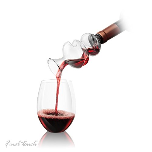 Final Touch Conundrum On The Bottle Glass Wine Aerator
